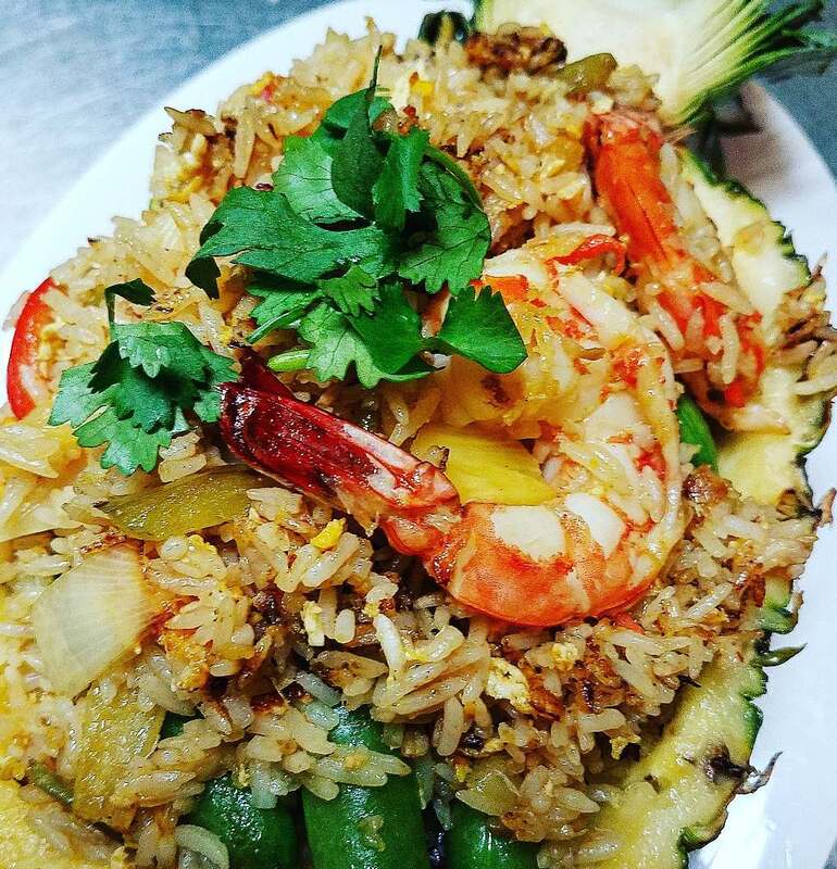 House-made Thai dish featuring fresh herbs and aromatic spices.